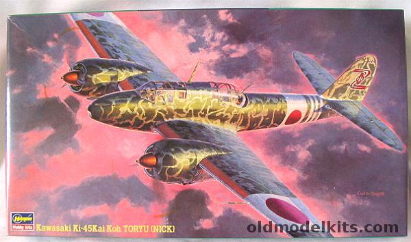 Hasegawa 1/72 Kawasaki KI-45Kai Koh Nick, CP3 plastic model kit